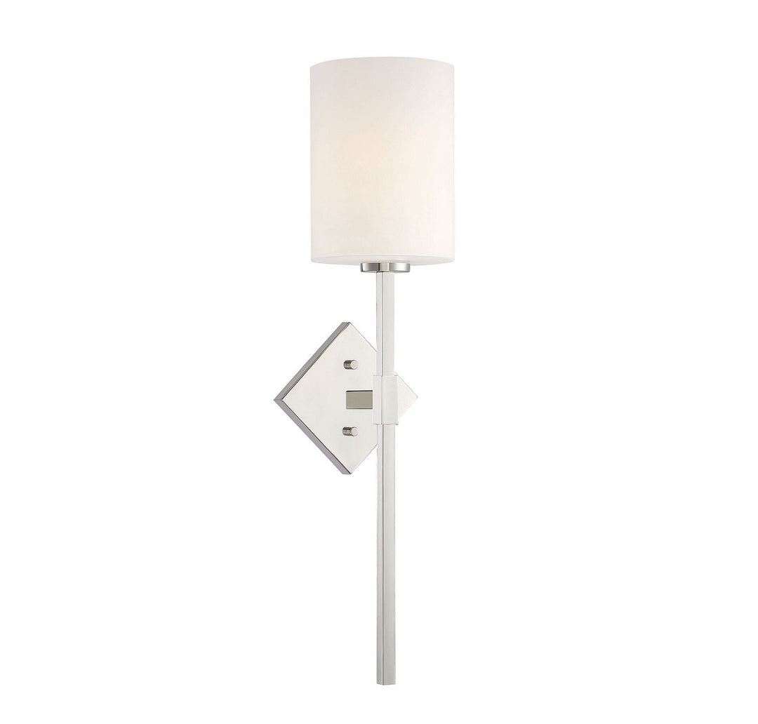 Savoy House Destin 9-0902-1-109 Wall Sconce Light - Polished Nickel