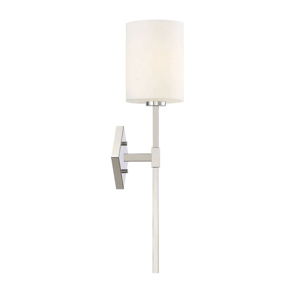 Savoy House Destin 9-0902-1-109 Wall Sconce Light - Polished Nickel