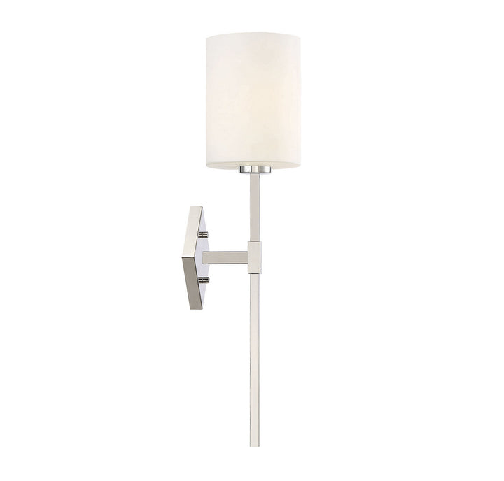 Savoy House Destin 9-0902-1-109 Wall Sconce Light - Polished Nickel
