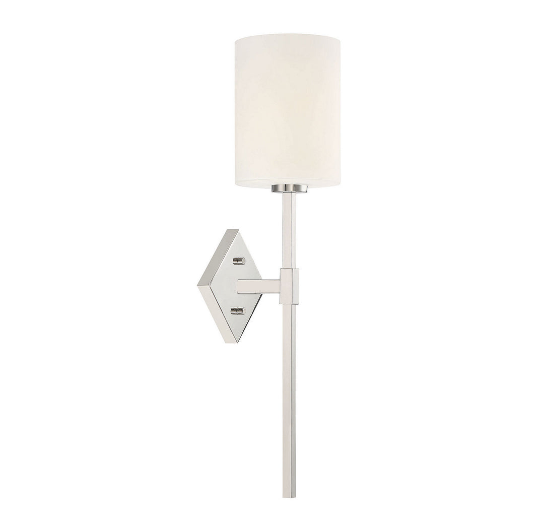 Savoy House Destin 9-0902-1-109 Wall Sconce Light - Polished Nickel