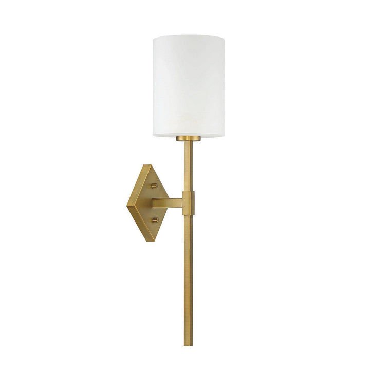 Savoy House Destin 9-0902-1-322 Wall Sconce Light - Warm Brass