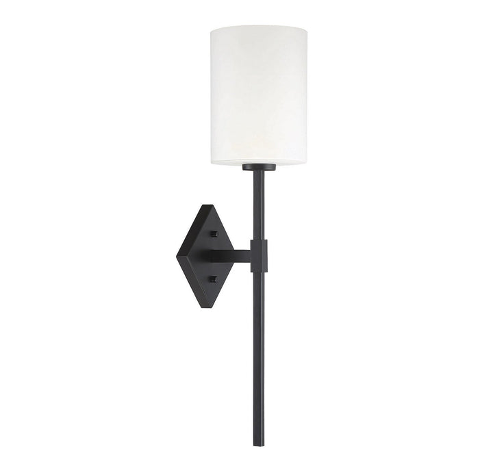Savoy House Destin 9-0902-1-89 Wall Sconce Light - Matte Black