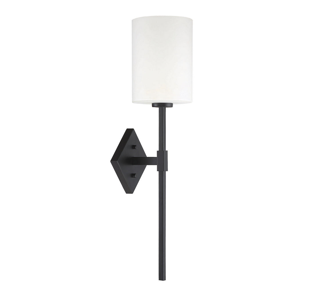 Savoy House Destin 9-0902-1-89 Wall Sconce Light - Matte Black