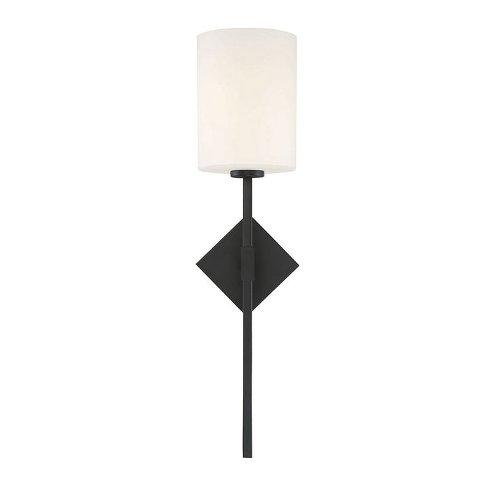 Savoy House Destin 9-0902-1-89 Wall Sconce Light - Matte Black