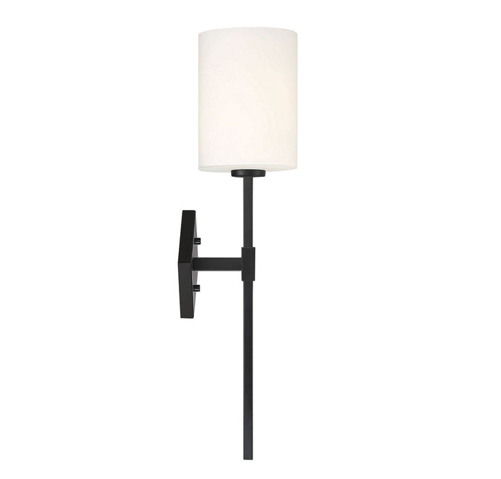 Savoy House Destin 9-0902-1-89 Wall Sconce Light - Matte Black