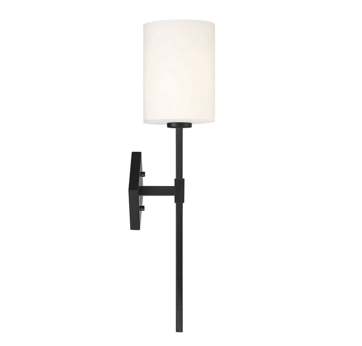 Savoy House Destin 9-0902-1-89 Wall Sconce Light - Matte Black