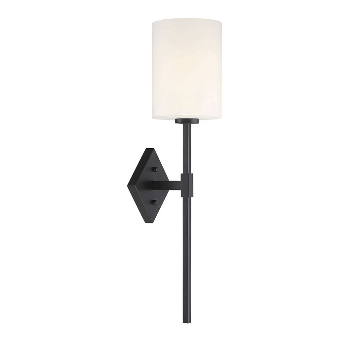 Savoy House Destin 9-0902-1-89 Wall Sconce Light - Matte Black