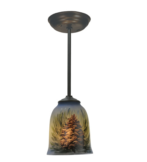 Meyda Tiffany Pinecone 94906 Pendant Light - Wrought Iron