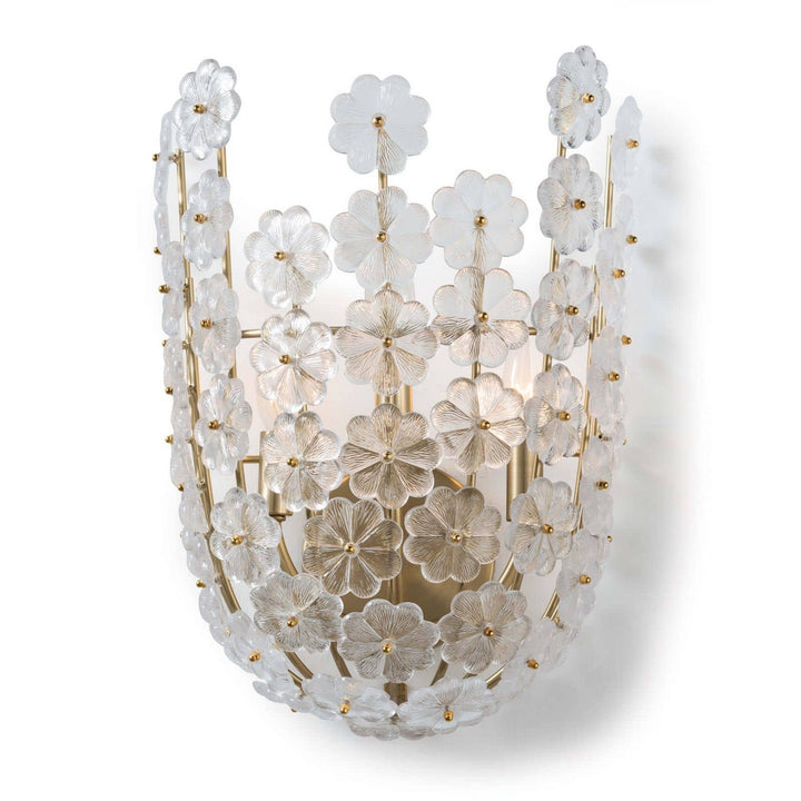 Regina Andrew Charlotte 15-1083 Wall Sconce Light - Natural Brass