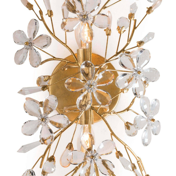 Regina Andrew Cheshire 15-1084GL Wall Sconce Light - Gold Leaf