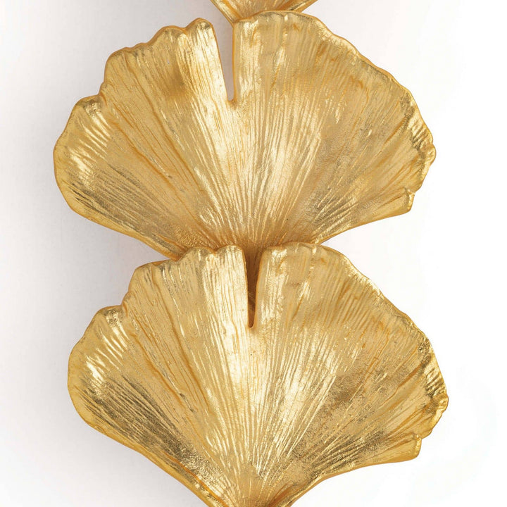 Regina Andrew Ginkgo 15-1093 Wall Sconce Light - Gold