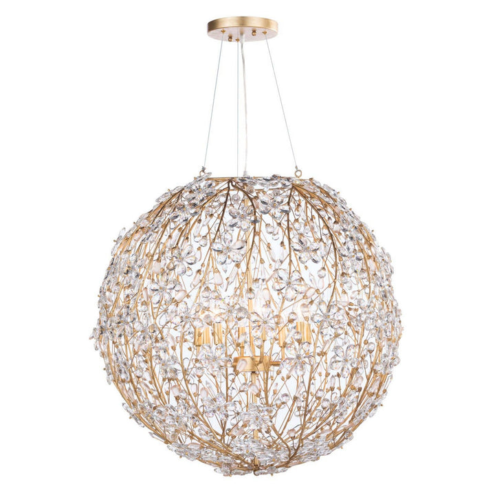 Regina Andrew Cheshire 16-1173GL Chandelier Light - Gold Leaf