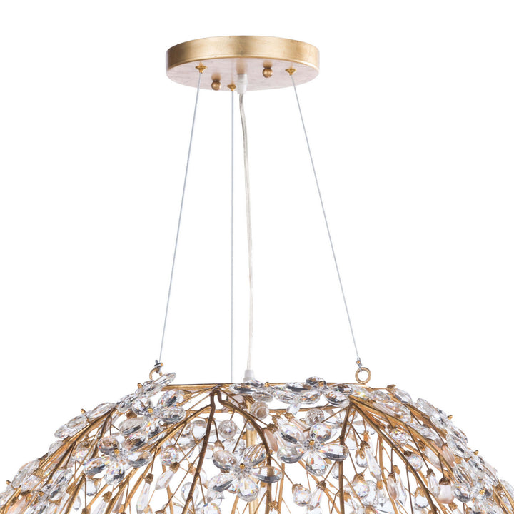 Regina Andrew Cheshire 16-1173GL Chandelier Light - Gold Leaf