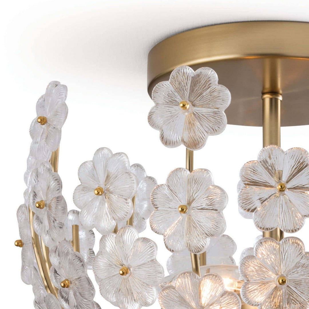 Regina Andrew Charlotte 16-1176 Ceiling Light - Natural Brass