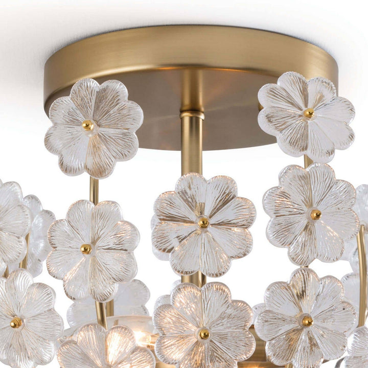 Regina Andrew Charlotte 16-1176 Ceiling Light - Natural Brass