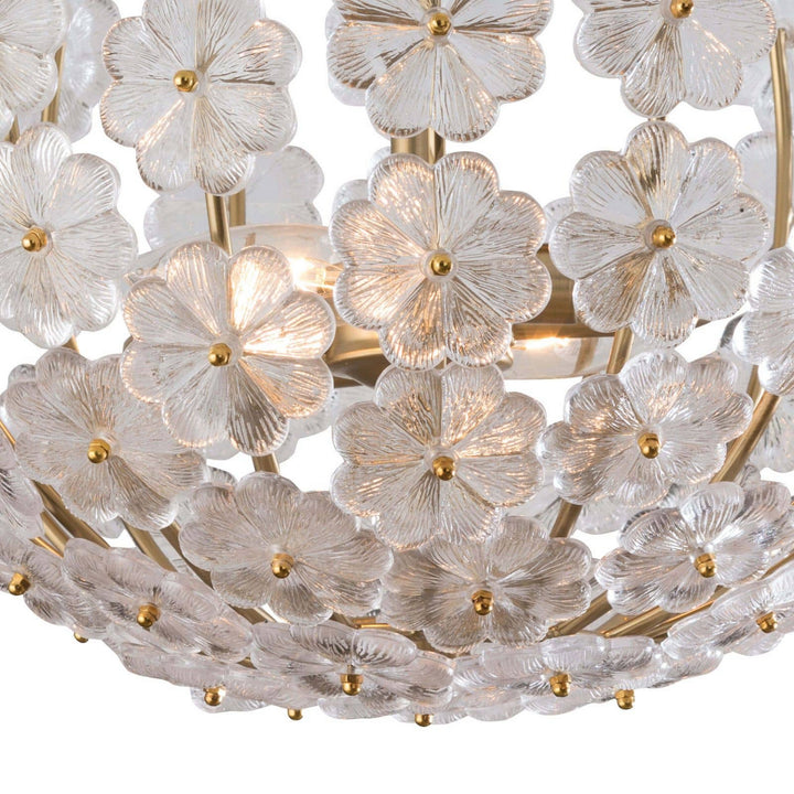 Regina Andrew Charlotte 16-1176 Ceiling Light - Natural Brass