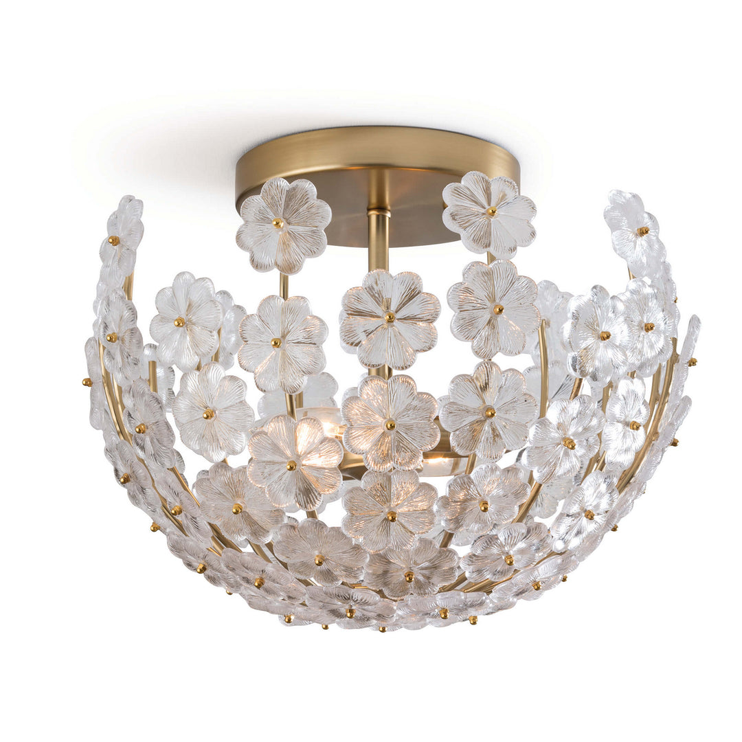 Regina Andrew Charlotte 16-1176 Ceiling Light - Natural Brass