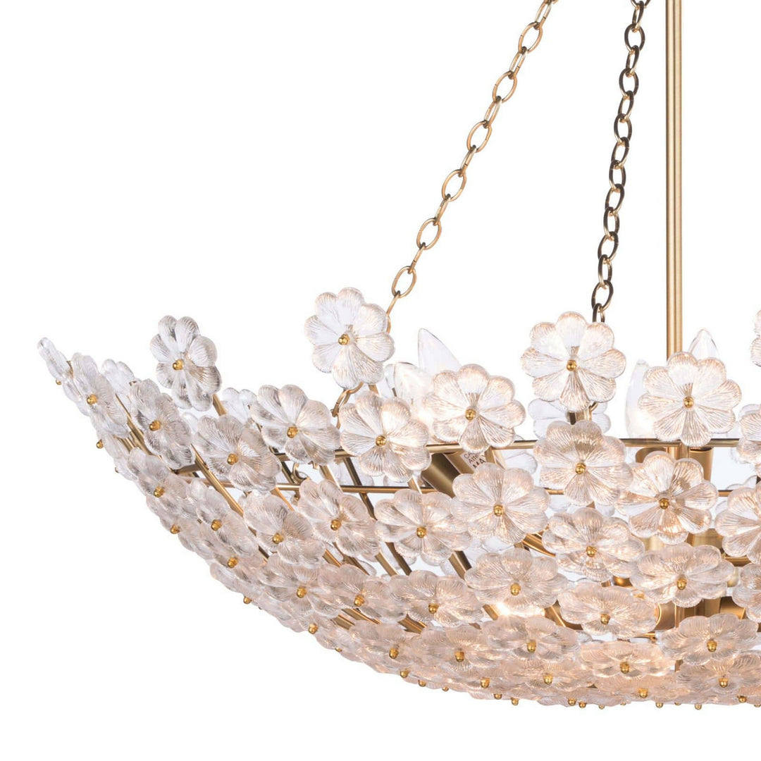 Regina Andrew Charlotte 16-1177 Pendant Light - Natural Brass