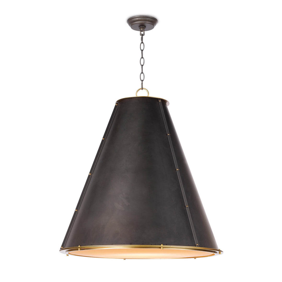 Regina Andrew French 16-1191BBNB Pendant Light - Blackened Brass