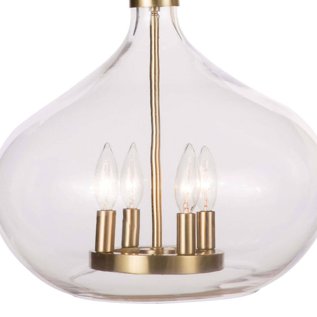 Regina Andrew Dover 16-1207NB Pendant Light - Natural Brass