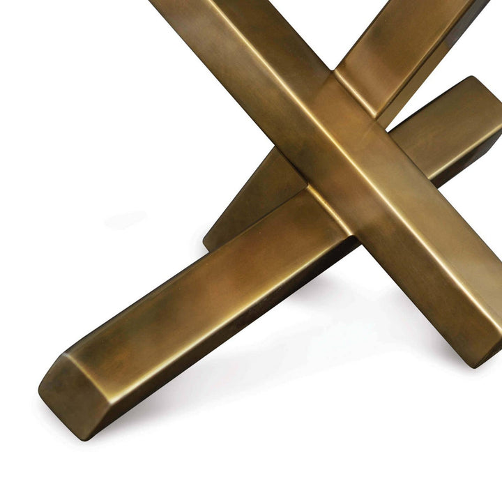 Regina Andrew 20-1073BRS  Intersecting Home Decor Brass