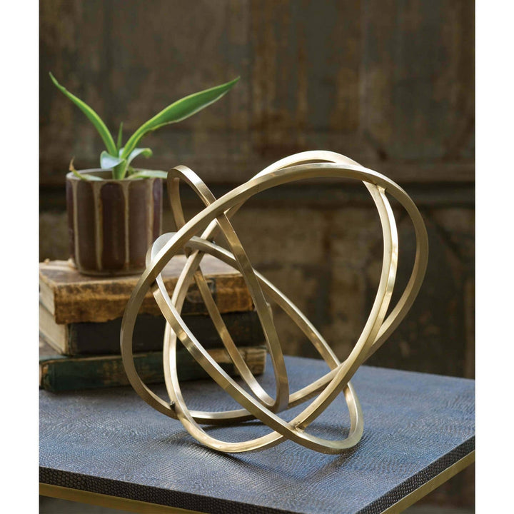 Regina Andrew 20-1112BRS  Ellipse Home Decor Brass