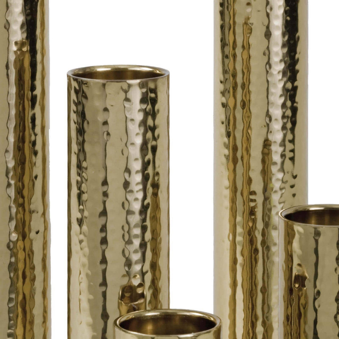 Regina Andrew 20-1164PB Modern Hammered Home Decor Polished Brass