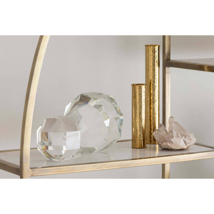 Regina Andrew 20-1164PB Modern Hammered Home Decor Polished Brass