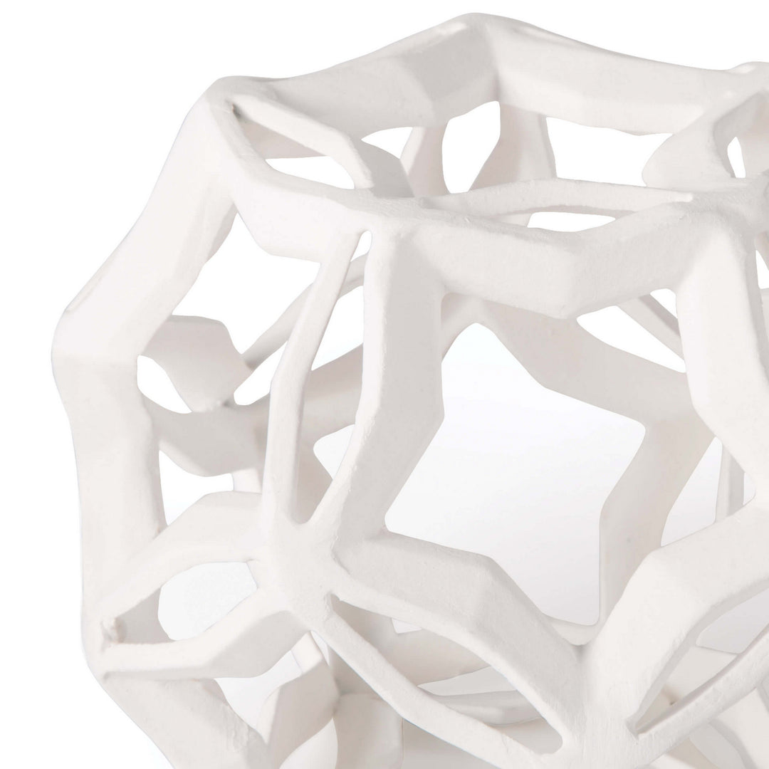 Regina Andrew 20-1244WT  Geometric Home Decor White