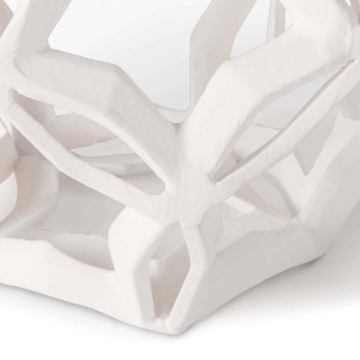 Regina Andrew 20-1244WT  Geometric Home Decor White