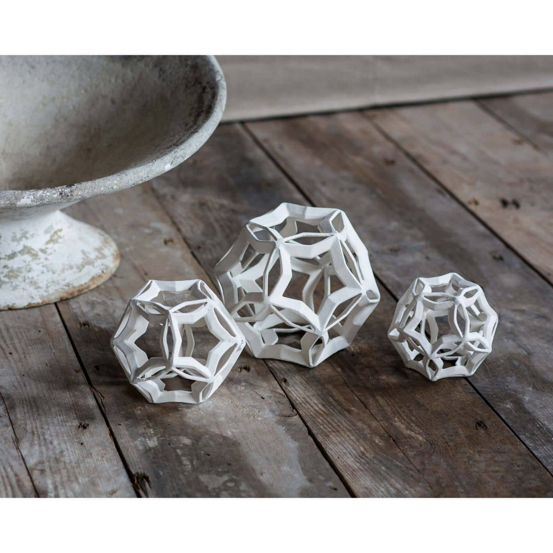 Regina Andrew 20-1244WT  Geometric Home Decor White