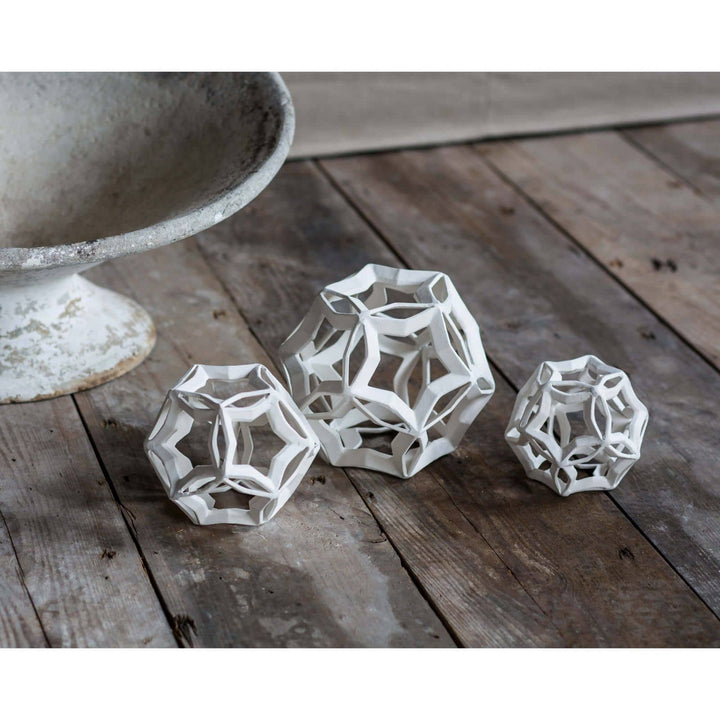 Regina Andrew 20-1244WT  Geometric Home Decor White