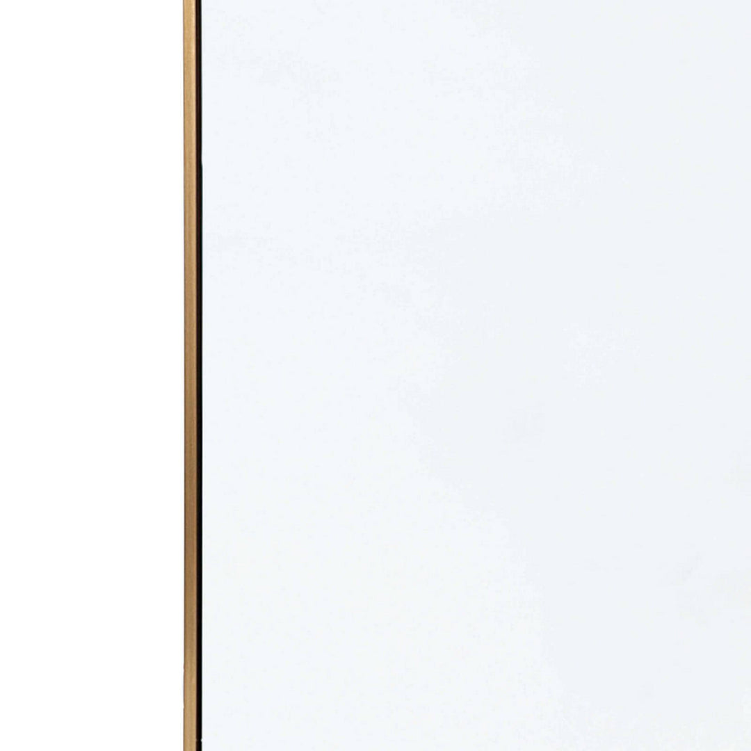 Regina Andrew 21-1046NB  Hanging Mirror Natural Brass