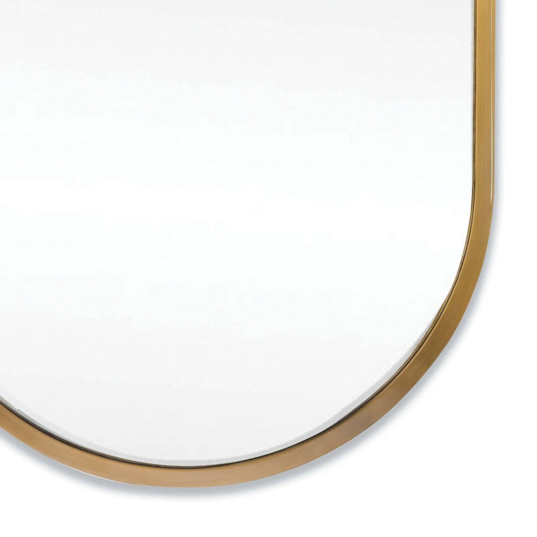 Regina Andrew 21-1088NB  Canal Mirror Natural Brass