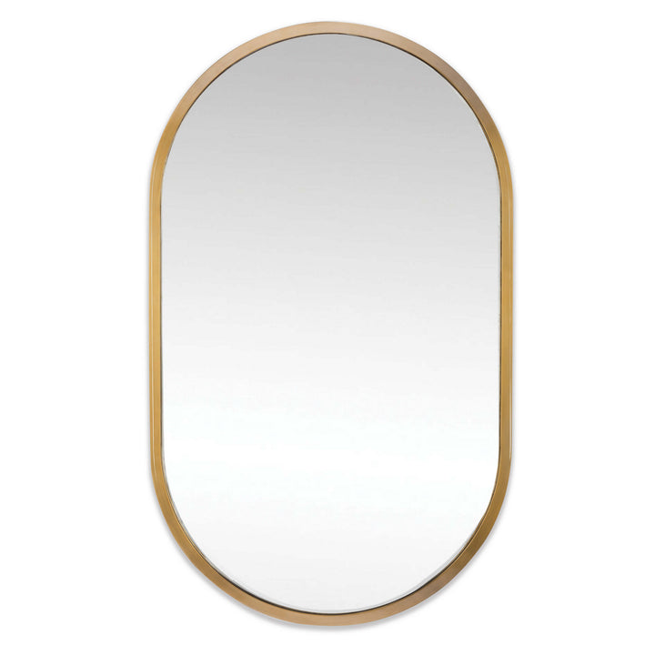 Regina Andrew 21-1088NB  Canal Mirror Natural Brass