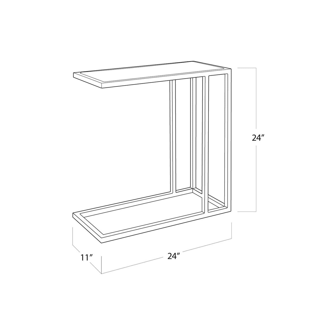 Regina Andrew 30-1015NB  Echelon Furniture Natural Brass