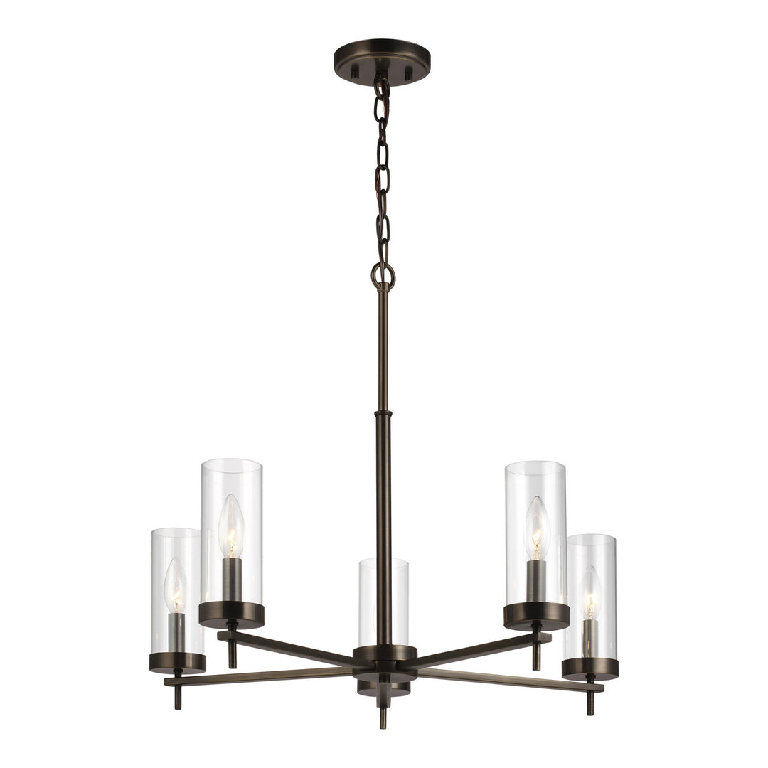 Visual Comfort Studio Zire 3190305EN-778 Chandelier Light - Brushed Oil Rubbed Bronze