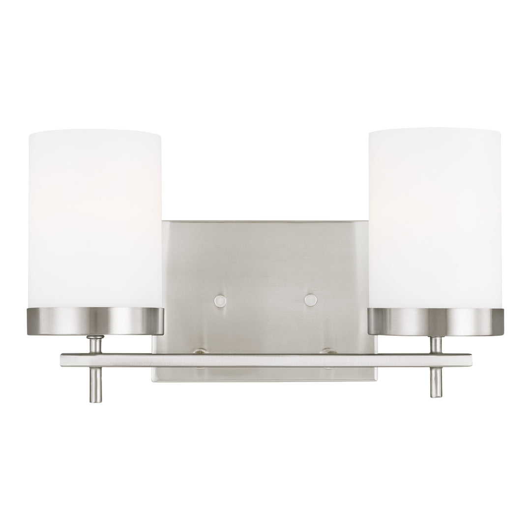 Visual Comfort Studio Zire 4490302-962 Bath Vanity Light 14 in. wide - Brushed Nickel