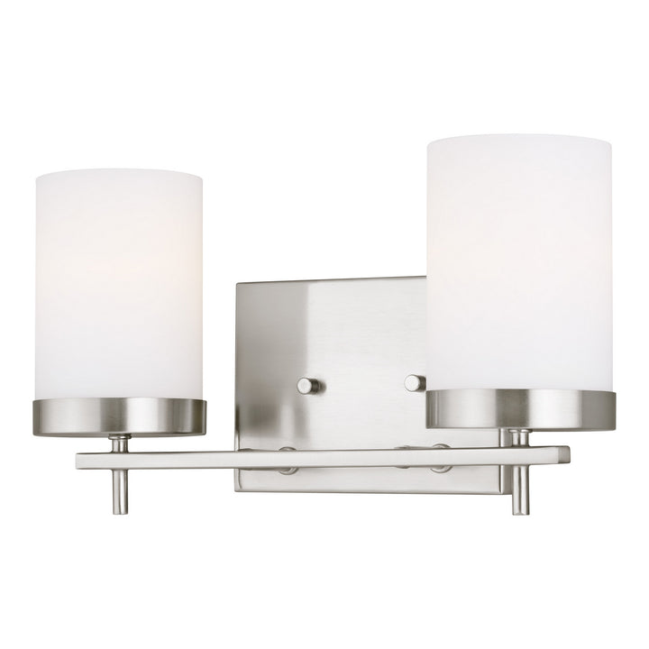 Visual Comfort Studio Zire 4490302-962 Bath Vanity Light 14 in. wide - Brushed Nickel