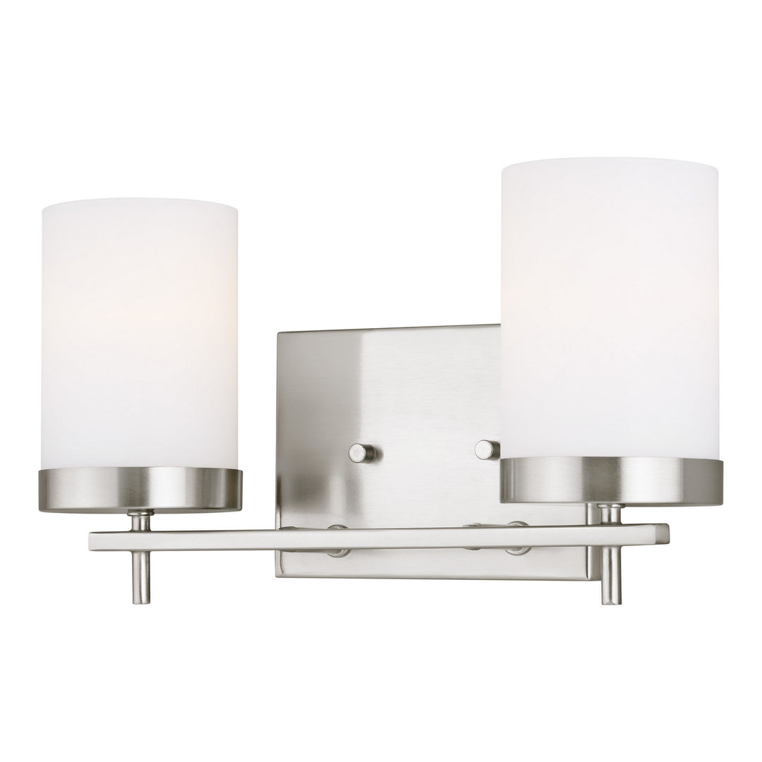 Visual Comfort Studio Zire 4490302EN3-962 Bath Vanity Light 14 in. wide - Brushed Nickel