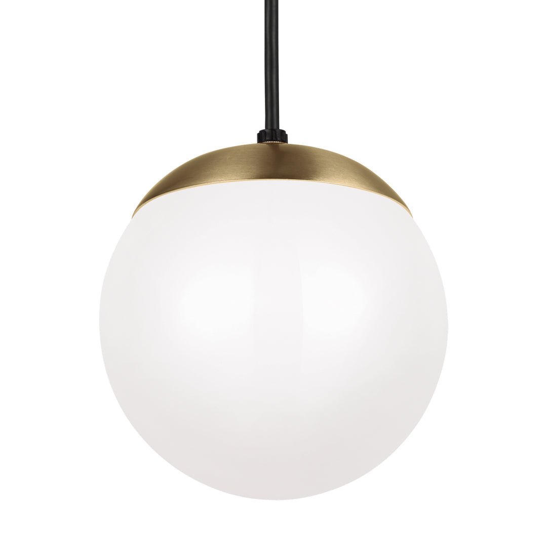 Visual Comfort Studio Leo - Hanging Globe 6018-848 Pendant Light - Satin Brass