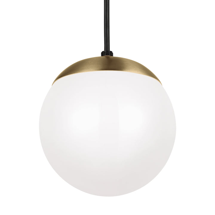 Visual Comfort Studio Leo - Hanging Globe 6018-848 Pendant Light - Satin Brass