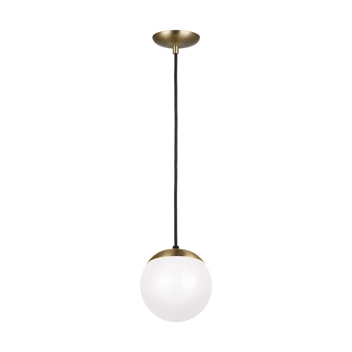 Visual Comfort Studio Leo - Hanging Globe 6018-848 Pendant Light - Satin Brass