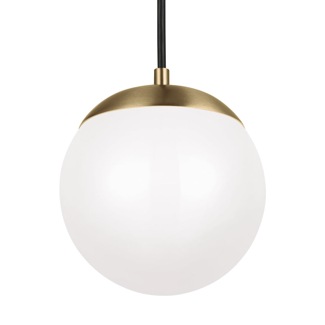 Visual Comfort Studio Leo - Hanging Globe 601893S-848 Pendant Light - Satin Brass