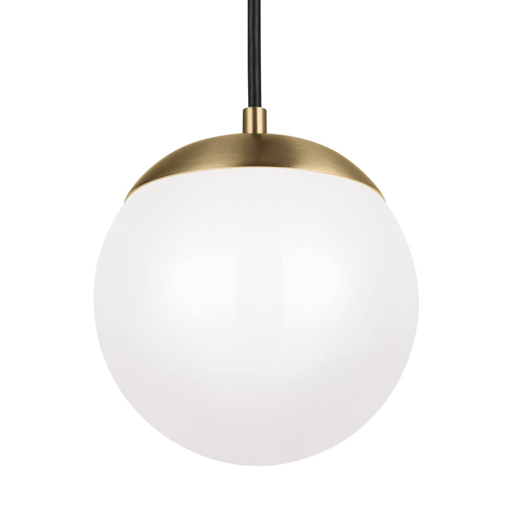 Visual Comfort Studio Leo - Hanging Globe 601893S-848 Pendant Light - Satin Brass