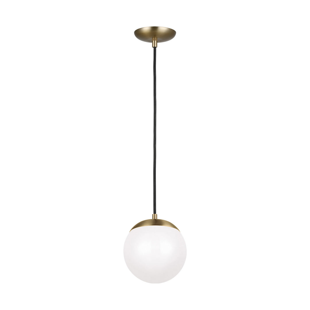 Visual Comfort Studio Leo - Hanging Globe 601893S-848 Pendant Light - Satin Brass