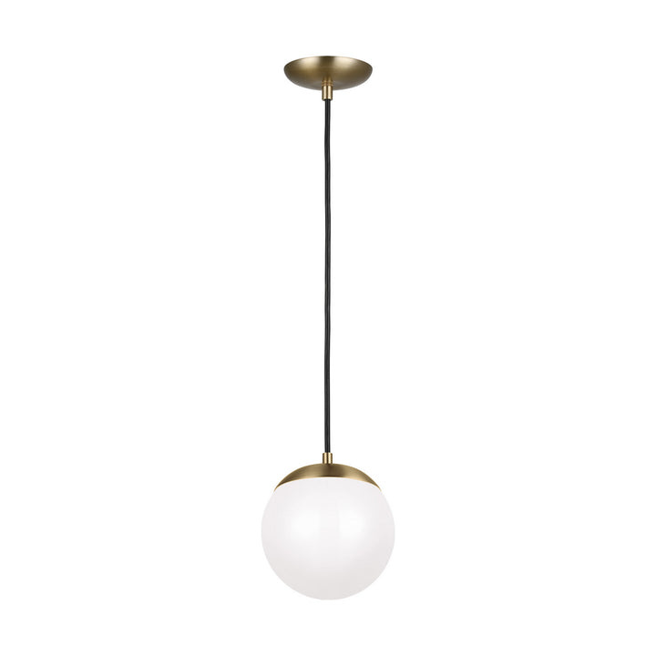 Visual Comfort Studio Leo - Hanging Globe 601893S-848 Pendant Light - Satin Brass
