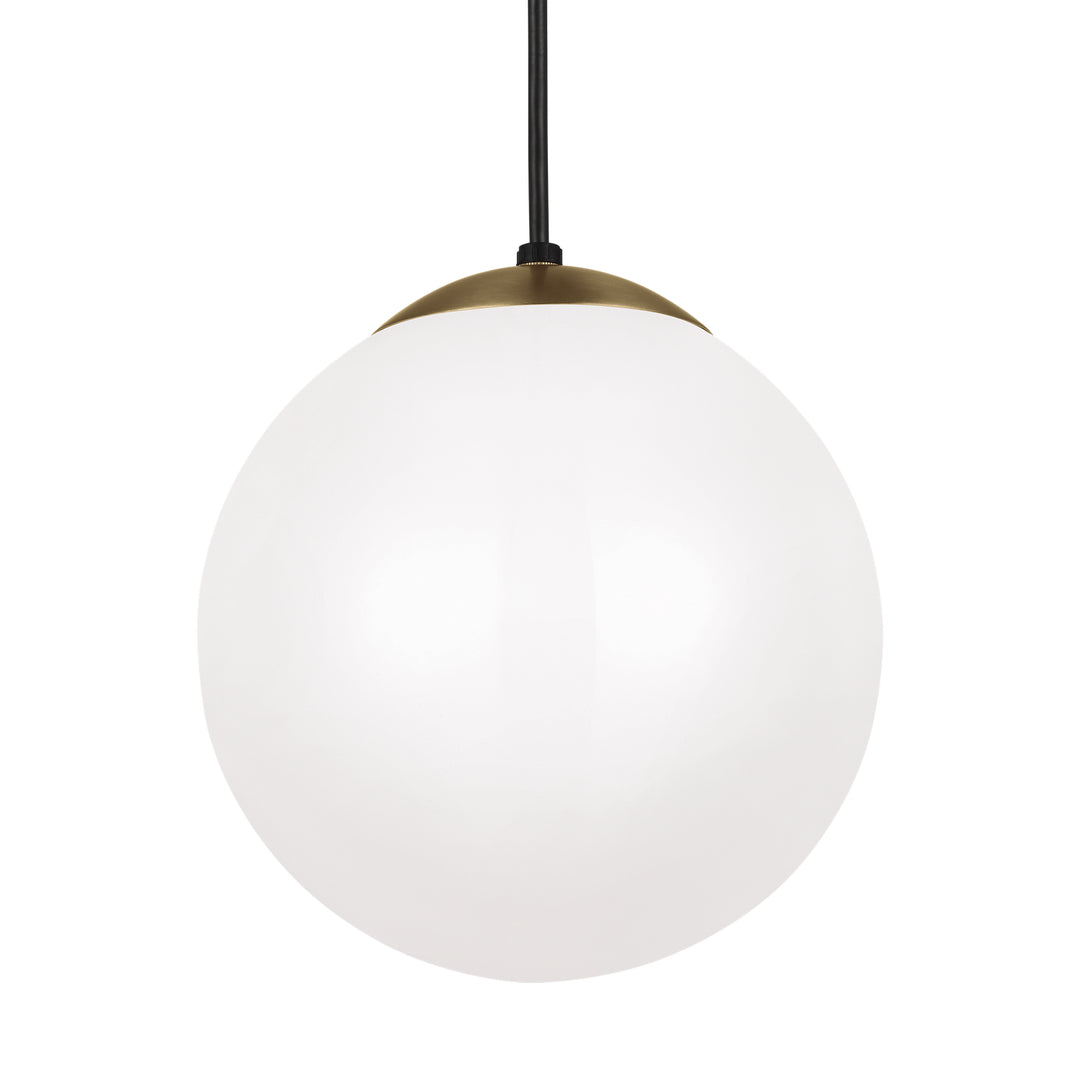 Visual Comfort Studio Leo - Hanging Globe 6020-848 Pendant Light - Satin Brass