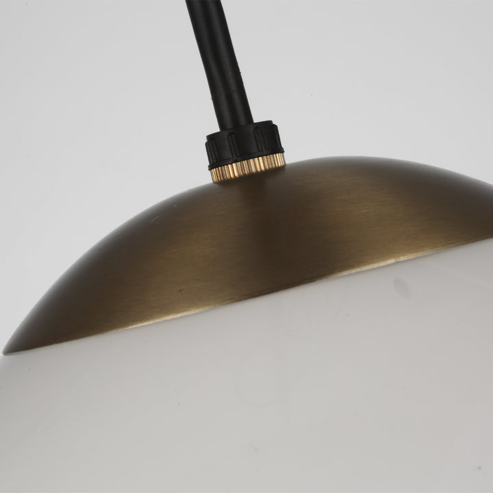 Visual Comfort Studio Leo - Hanging Globe 6020-848 Pendant Light - Satin Brass