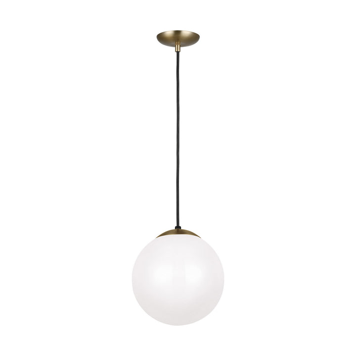Visual Comfort Studio Leo - Hanging Globe 6020-848 Pendant Light - Satin Brass